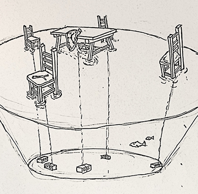 Cindi Ouellette sculpture diagram